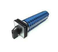 SZW26/LW26-20 1-0-2 3 posizioni 56 terminali 20A commutatore rotativo a camma selettore universale pannello 48x48 mm 14 poli