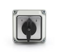 SZW26/LW26-20 20A 3 Position 2 Pole 8 Screw Selector Changeover Rotary Cam Switch with Waterproof and Dustproof Sealed Box VWWJCCRO