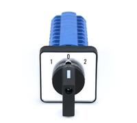 SZW26/LW26-20 3-Ways 20A Manual 48/64mm Panel Sliver 9P Cam Switch ON Off ON Power Controller Using(D909.9 1 0 2 48X48mm) Controls Switches