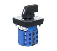 SZW26/LW26-20/C06.3 Selettore a pannello elettrico a tre poli e due posizioni, 20 A, interruttore universale a camme rotanti, ON OFF, 64 x 64, 48 x 48 mm(C06.3 0 1 64X64mm)