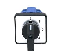 SZW26/LW26-20 LW28 LW39B 20A 660V 8 Terminali 4 posizioni Controllo Selettore di Potenza Commutatore Pannello 48mm