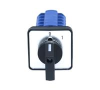 SZW26/LW26-20 ON OFF 20 Terminali Interruttore a camme universale elettrico di trasferimento 64X64 mm 48X48 mm Montaggio a pannello 20 A 660 V(COA.5 0 1 64X64mm)