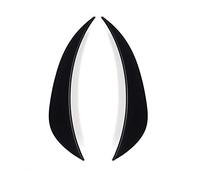 Szwaldaper 1 Coppia Auto Paraurti Anteriore Splitter Canard Air Vent Copertura Trim, for Mercedes-Benz, Classe C W205 AMG 2015 2016 2017 2018 Spoiler per auto