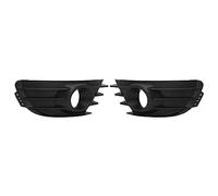 Szwaldaper 1 coppia, for Citroen, for C4 2004-2008, paraurti anteriore fendinebbia griglia nera copertura fendinebbia rivestimento sinistro e destro sostituzione copertura lampada auto Copertura fendi