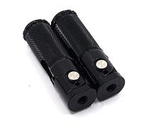 Szwaldaper 1 paio CNC universale moto da corsa bici pedane pieghevoli pedane poggiapiedi pedane posteriori set pedali Pedana posteriore per moto(Schwarz)