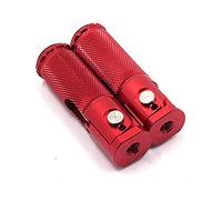 Szwaldaper 1 paio CNC universale moto da corsa bici pedane pieghevoli pedane poggiapiedi pedane posteriori set pedali Pedana posteriore per moto(Rot)