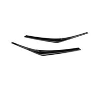 Szwaldaper 1 paio faro anteriore palpebra copertura sopracciglio palpebre adesivo rivestimento, for Camry LE XLE SE XSE 2018-2022 accessori auto spoiler anteriori Spoiler anteriore(BLACK Gloss Black)