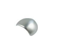 Szwaldaper 19, for, Q3 Copertura della testa del cambio con motivo in fibra di carbonio Copertura della maniglia del cambio Striscia decorativa interna Paillettes Copertura del cambio per auto(Silver