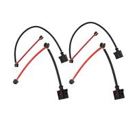Szwaldaper 2 Pairs 7L5907637 + 7L5907637B Front+Rear Brake Pad Wear Sensor, for Porsche, for Cayenne, 92A 9PA Brake Alarm Sensing Line Replacement Sensore di Usura delle pastiglie dei Freni