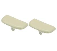 Szwaldaper 2 pezzi clip for visiera parasole bianca n. DS7Z54672A40AF, for Ford Edge 15-23 Sostituzione della clip dell'aletta parasole(Beige)