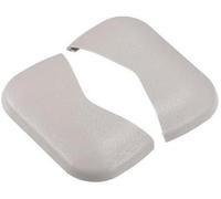 Szwaldaper 2 pezzi Copribullone visiera parasole ABS grigio Coprispecchietto for trucco n. 96420-3TS0A, for NISSAN, Maxima 2016-2020, for NISSAN, for Murano, 2015-2020 Sostituzione della clip dell'ale