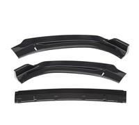 Szwaldaper 3 pezzi nero lucido for spoiler paraurti anteriore in fibra di carbonio, for, A6 2016 2017 spoiler anteriori Spoiler anteriore(BLACK Sports Bright black)