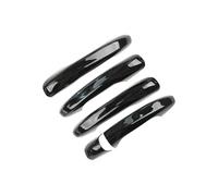 Szwaldaper 4 pezzi di rivestimento della maniglia della portiera nera for auto, for, ABCE GLA GLB GLC Classe W247 2022 Copertura della maniglia della porta esterna