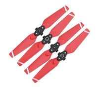 Szwaldaper 4 pezzi Elica, for DJI, Spark Drone 4730F Eliche pieghevoli 4730 Lame Ricambi Accessorio CW CCW Ala a sgancio rapido Eliche a pale per droni(Rot)