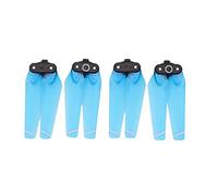 Szwaldaper 4 pezzi Elica, for DJI, Spark, for MINI, Drone 4730F 4730 Eliche pieghevoli a sgancio rapido Lame pieghevoli trasparenti multicolore Eliche a pale per droni(Blue)