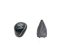 Szwaldaper 5 Leva del pomello del cambio manuale a 6 velocità, for Ford, for Mondeo, Mk3 Mk4 IV 4, for Focus Mk2 Mk3 III S-Max C-Max, for Kuga, for Galaxy Mk2 Mk3 Pomello del cambio(Mondeo 6R leather)