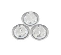 Szwaldaper 5Z0853695, for VW, for POLO, 4 9N 5 6R berlina, for vento, Cross Sporty 3 pezzi triangolo copertura esterna guarnizione specchietto retrovisore clip di fissaggio Copertura triangolare dello