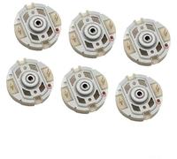 Szwaldaper 6 accessori for portaspazzole in carbone for motore for trapano elettrico, for RS550, pratici e convenienti, altamente compatibili, confezione da 6, adatti, for motore RS550 Gruppo portaspa