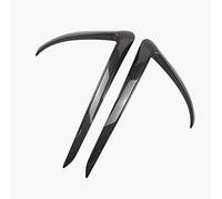 Szwaldaper ABS Auto Anteriore Della Luce di Nebbia Paraurti Splitter Spoiler Diffusore Della Copertura Della Protezione Trim, for Tesla, Modello 3 2017 2018 2019 2020 Spoiler per auto(Carbon Fiber Pat