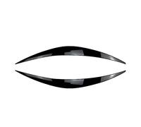 Szwaldaper ABS lucido auto male faro sopracciglia palpebra, for Hyundai I30N, for N-Line RS Active Performance 2017-2020 adesivi 3D Tuning Accessori decorativi per fari(Gloss Black)