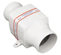 Szwaldaper Accessori for ventilatori for soffiatori d'aria for barche Ventilatore for sentina in linea da 3 pollici 12 V 130 CFM Ventilatore per motore per barche