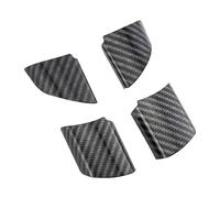 Szwaldaper Adesivo for rivestimento di paillettes for copertura decorativa del pannello del volante dell'auto in ABS, for Ford, for Focus MK2 2 2005-2012, accessori for adesivi Adesivo per volante(C