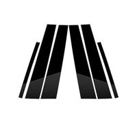 Szwaldaper Auto Accessori Esterni for Auto Montanti for finestre Adesivi for Finiture Porte Coperture for Decalcomanie Nere Lucide, for, Serie 3 E90 2005-2012 Rivestimento per finestrini Auto