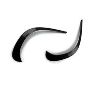 Szwaldaper Auto Paraurti Anteriore Splitter Spoiler Lato Decorativo Coperture Trim Strisce, for Mercedes-Benz, Classe GLC GLC260 GLC300 AMG 2020 Spoiler per auto(CarbonLook)