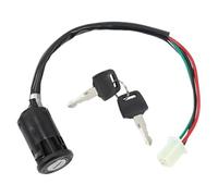 Szwaldaper Blocco chiave di accensione - Chiave di accensione con 2 chiavi, parti di avviamento a chiave for moto, for pulsante di avviamento elettrico for scooter e quad Lucchetto antifurto per scoot