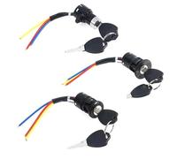 Szwaldaper Blocco chiave for interruttore di accensione, blocco chiave universale for interruttore di accensione for moto, for interruttore di accensione for bicicletta elettrica e scooter elettrico L