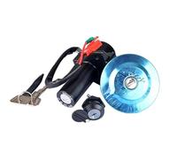 Szwaldaper Blocco chiave interruttore di accensione, for 125cc YBR 125 moto scooter elettrico blocco interruttore di accensione set blocco porta elettrico tappo serbatoio interruttore di accensione Lu