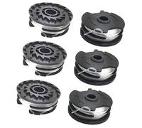 Szwaldaper Bobina di Filo for decespugliatore, for Parkside, Bobine Alimentazione Automatica da 1,65 mm, for a Batteria, for PRTA 20 Li C3 IAN351753 Bobine for a (6 Bobine) Accessori da Giardino