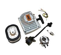 Szwaldaper Carburatore Filtro Aria Bobina di Accensione Modulo Starter Park Plug Accessori for parti di utensili for motoseghe, for STIHL, 044 046 MS440 MS460 Avviamento a strappo per motosega