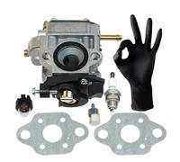 Szwaldaper Carburatore, for Ryobi, Rbcgm25ss Rbcgm25bb 254sl Rlt254fcdsn Rlt254fsdsn Rpp254fejsn, for Homelite, Hlt25cnb Hlt25cnc Wyj-345, 98547300 kit filtro aria carburatore