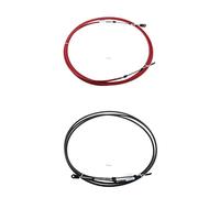 Szwaldaper Cavo di Controllo del Cambio dell'acceleratore in Acciaio Inossidabile, connettori filettati 10-32UNF, for, fuoribordo 15 Piedi Cavo di Controllo Marino per Barche