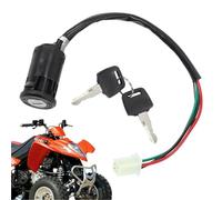 Szwaldaper Chiave di accensione | Avviamento con blocco for moto, pulsante di avviamento elettrico for moto, for Dirt Pit, moto, scooter, quad Lucchetto antifurto per scooter