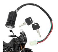 Szwaldaper Chiave di accensione, chiave di accensione con blocco avviamento, parti di avviamento a chiave for moto, pulsante di avviamento elettrico for scooter e quad Lucchetto antifurto per scooter