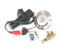 Szwaldaper Cilindro di accensione, for JYM250, for YBR250 YS250 YS 250 Interruttore di accensione for motocicletta Blocco porta Tappo serbatoio carburante, for sella, Copertura chiavi Interruttore cil