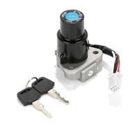 Szwaldaper Cilindro di accensione, for KLR-650, for KLR 650 1987-2007 Blocco interruttore di accensione for moto con set di chiavi Blocco porta elettrico 6 fili Interruttore di accensione Attuatore pe