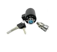 Szwaldaper Cilindro di accensione, for Sportster XL 883 1200 2014-2020 Blocco elettrico for porta moto Interruttore di accensione senza fili Set di blocco for baule posteriore Interruttore di accensio