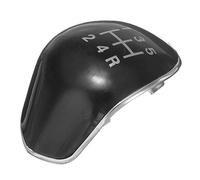 Szwaldaper Coperchio inserto pomello cambio auto, for Ford, Fiesta, Focus ST, sostituisce coperchio testa 1793439 Pomello del cambio(Schwarz)