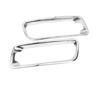 Szwaldaper Copertura della lampada della luce fendinebbia anteriore, for Mitsubishi, for Pajero 3 4 IV V73 V77 V80 V93 V95 V97 V98 argento Copertura fendinebbia per auto