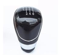 Szwaldaper Copri cuffia pomello cambio 5/6 velocità, for Ford, for Focus 2 MK2 2005-2011 C-Max, for Fiesta, for Kuga 2008-2012 Leva Stick Pen Maniglia Testa Pomello del cambio(K0017)