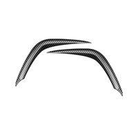 Szwaldaper Copri-lunetta for fanale fendinebbia posteriore in plastica ABS color fibra di carbonio, for TOYOTA, for Corolla, for Cross 2021 2022 Copertura fendinebbia per auto(Carbon fiber color)