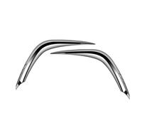 Szwaldaper Copri-lunetta for fanale fendinebbia posteriore in plastica ABS color fibra di carbonio, for TOYOTA, for Corolla, for Cross 2021 2022 Copertura fendinebbia per auto(Chrome)