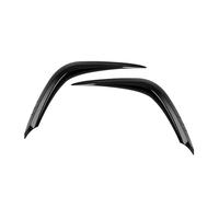Szwaldaper Copri-lunetta for fanale fendinebbia posteriore in plastica ABS color fibra di carbonio, for TOYOTA, for Corolla, for Cross 2021 2022 Copertura fendinebbia per auto(Bright black)