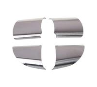 Szwaldaper Coprivolante for auto da 4 pezzi in acciaio inossidabile, for Ford, for Focus 2 MK2 2005-2013, accessori interni Adesivo per volante