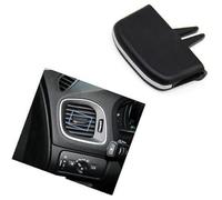 Szwaldaper Cursore con clip for linguetta di uscita della griglia di sfiato del climatizzatore for cruscotto, for VOLVO, V60 S60 V40 2011-2019 Clip per bocchetta dell'aria dell'auto(BLACK Model A)