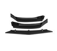 Szwaldaper Diffusore spoiler for labbro diffusore for paraurti anteriore for auto da 3 pezzi, for Mazda, 3 Axela 2014 2015 2016 2017 2018 Spoiler anteriori Spoiler anteriore(BLACK Matte Black)