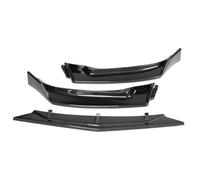 Szwaldaper Diffusore spoiler for labbro diffusore for paraurti anteriore for auto da 3 pezzi, for Mazda, 3 Axela 2014 2015 2016 2017 2018 Spoiler anteriori Spoiler anteriore(BLACK Carbon Fiber Look)